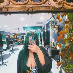 pravana emerald + custom forest green hair dye bundle 💚